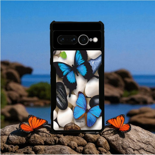 ivogue Blue Wings Beauty Mobile Cover For Google Pixel 7 Pro