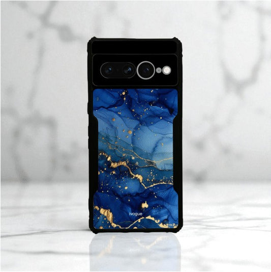 ivogue Blue Opulence Mobile Cover For Google Pixel 7 Pro