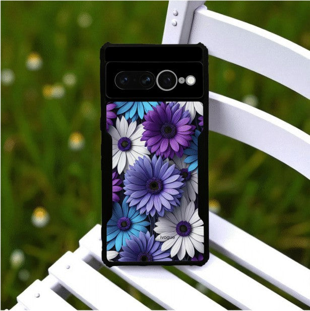 ivogue Violet Bloom Mobile Cover For Google Pixel 7 Pro