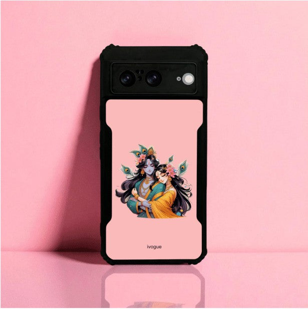 ivogue Radha Krishna Bliss Mobile Cover For Google Pixel 8