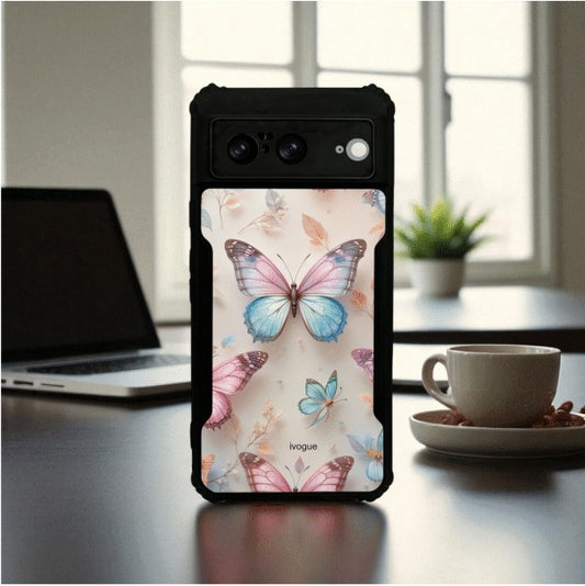 ivogue Butterfly Bloom Mobile Cover For Google Pixel 8