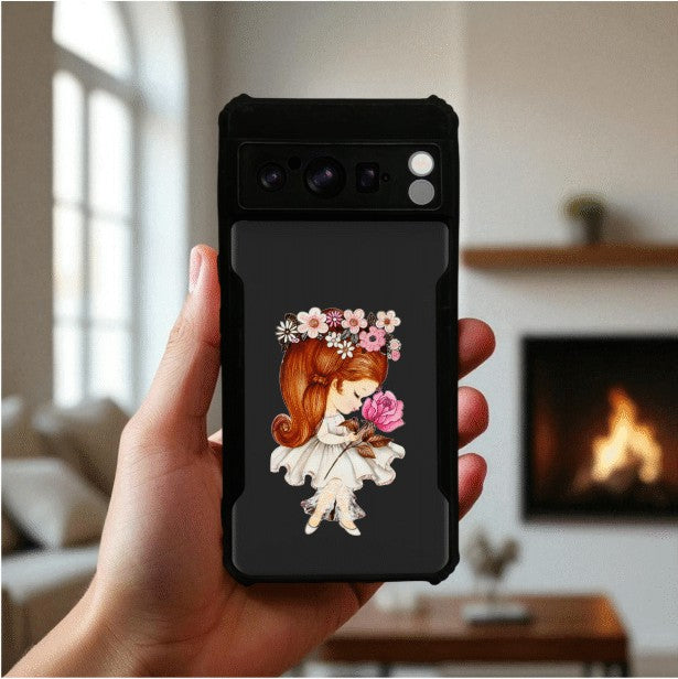 ivogue Flower Girl Mobile Cover For Google Pixel 8 Pro
