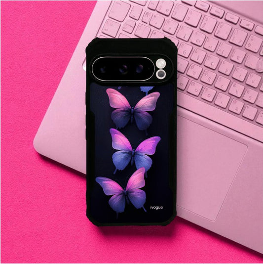 ivogue Galaxy Butterflies Mobile Cover For Google Pixel 9 Pro