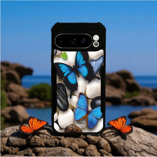 ivogue Blue Wings Beauty Mobile Cover For Google Pixel 9 Pro