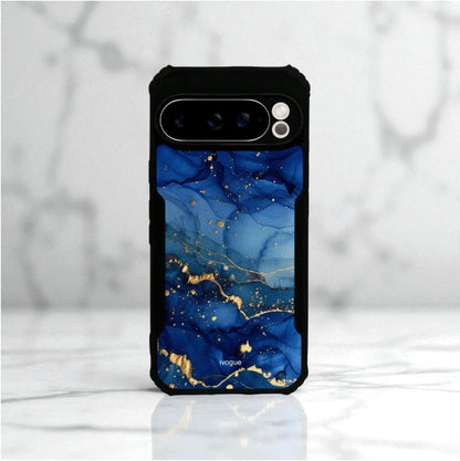 ivogue Blue Opulence Mobile Cover For Google Pixel 9 Pro
