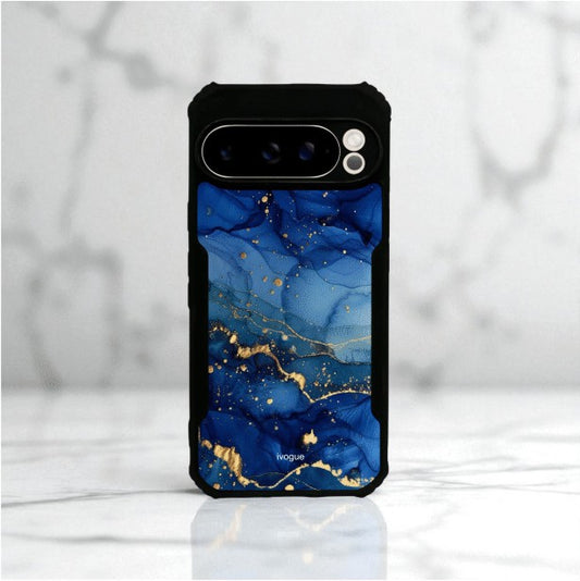 ivogue Blue Opulence Mobile Cover For Google Pixel 9 Pro
