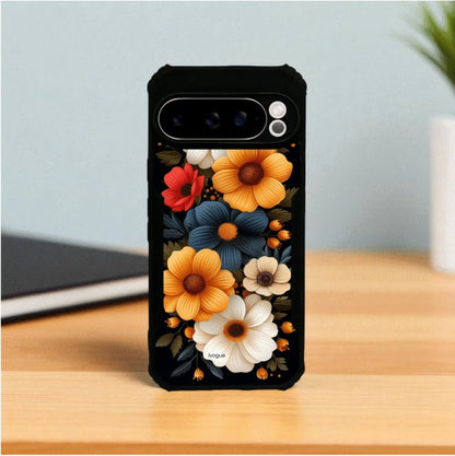 ivogue Retro Petals Mobile Cover For Google Pixel 9 Pro