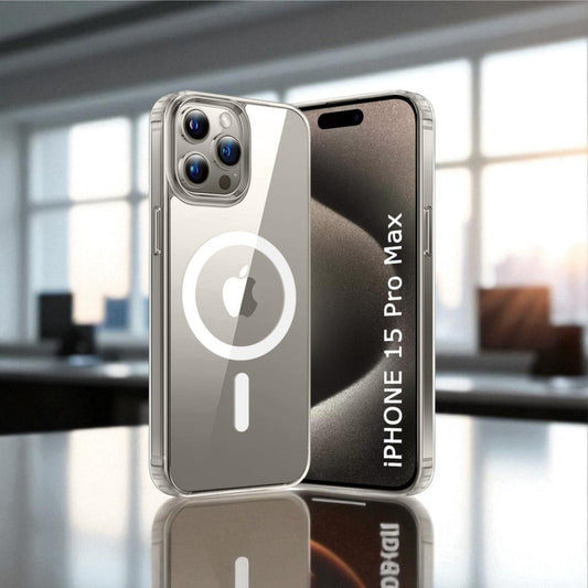Magsafe Clear Case For Apple iphone 15 Pro Max