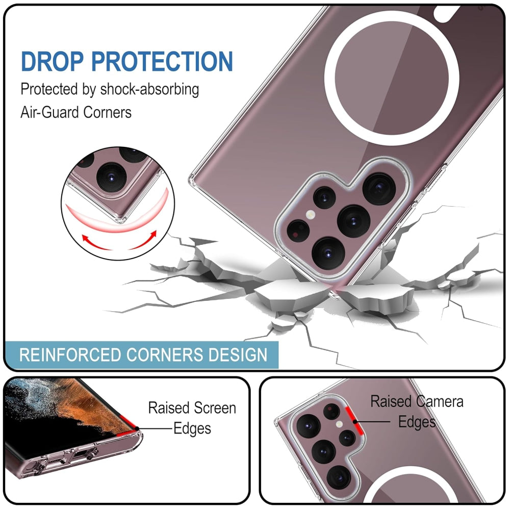 Magsafe Clear Case For Samsung S22 Ultra