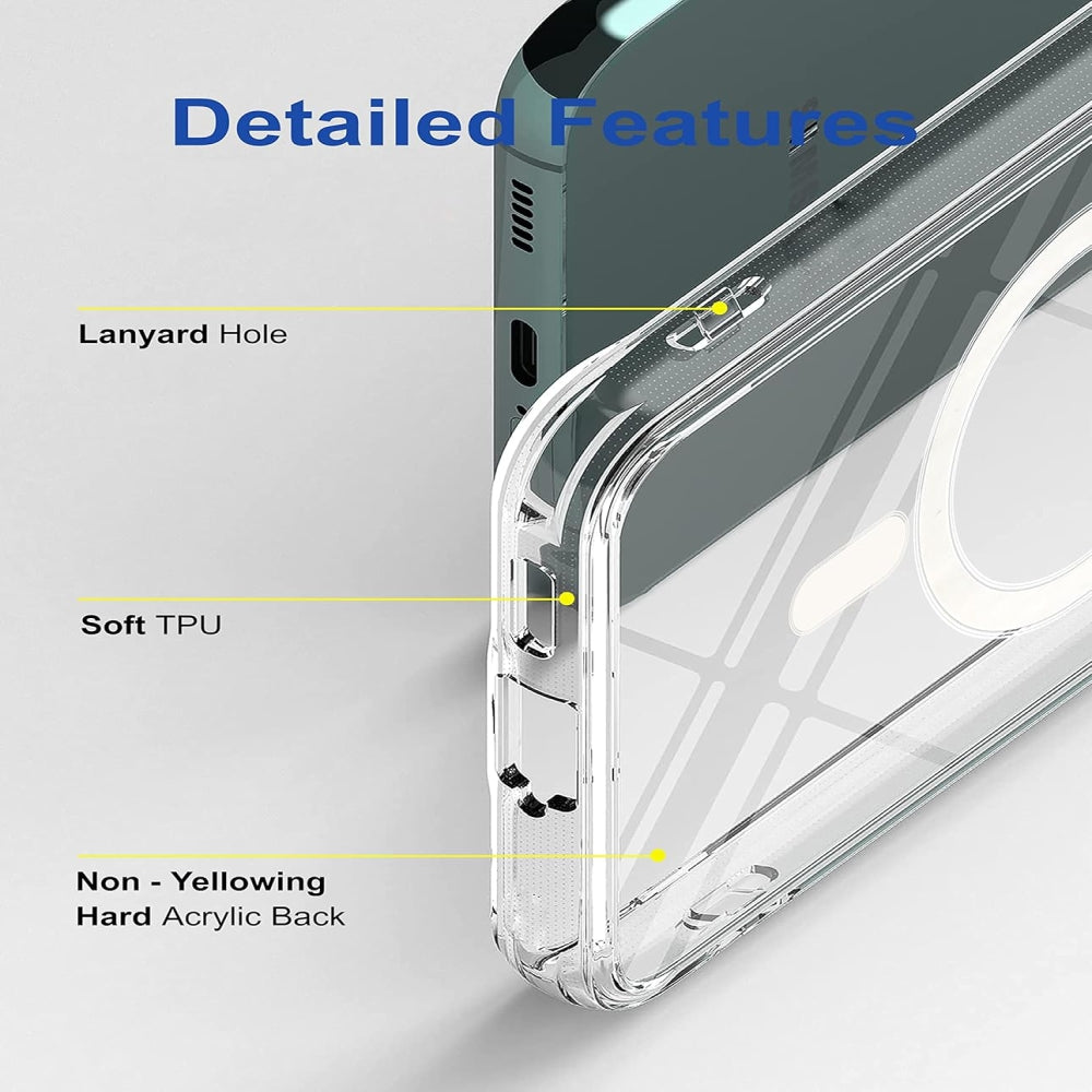 Magsafe Clear Case For Samsung S24 FE