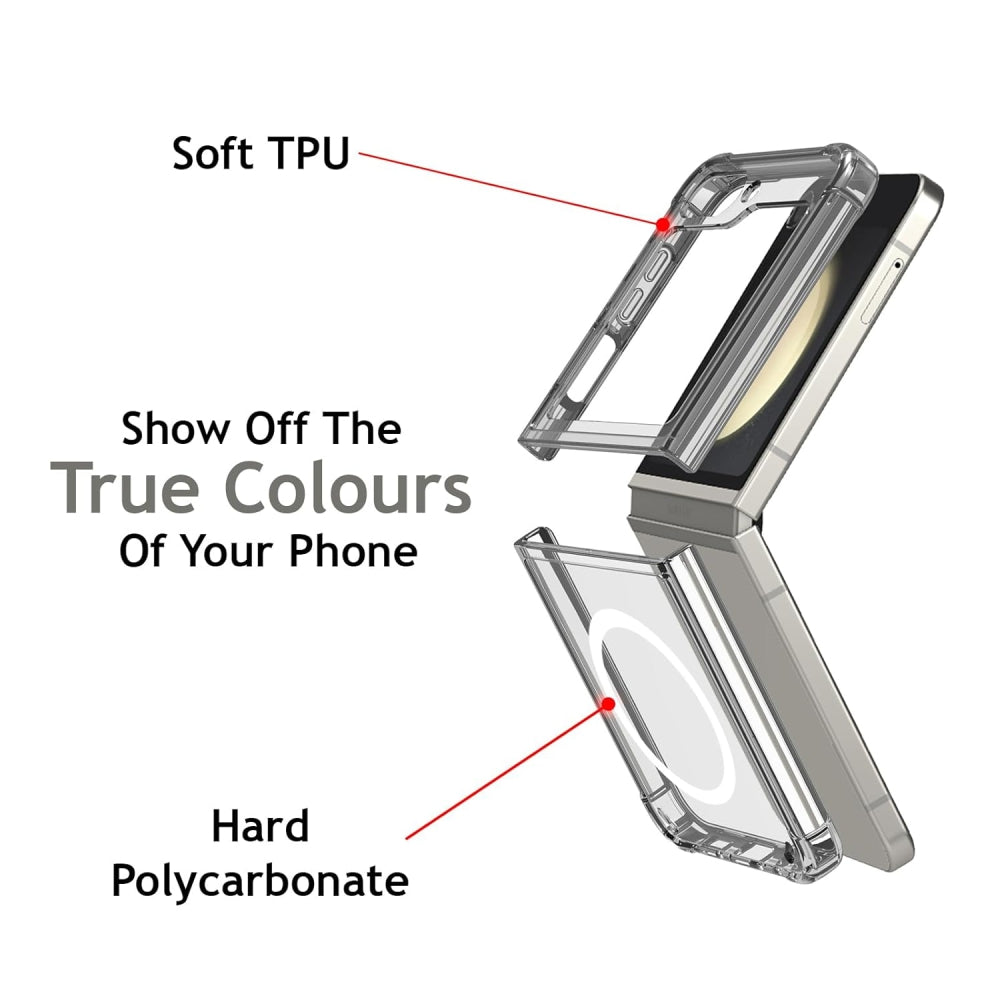 Magsafe Clear Case For Samsung Z Flip5