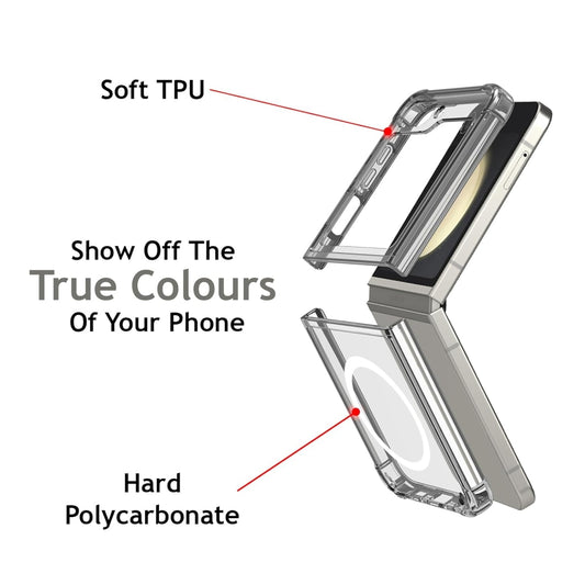 Magsafe Clear Case For Samsung Z Flip5