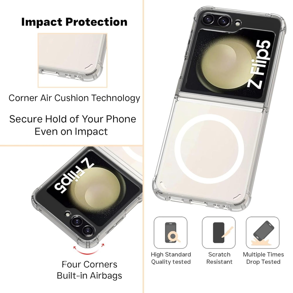 Magsafe Clear Case For Samsung Z Flip5