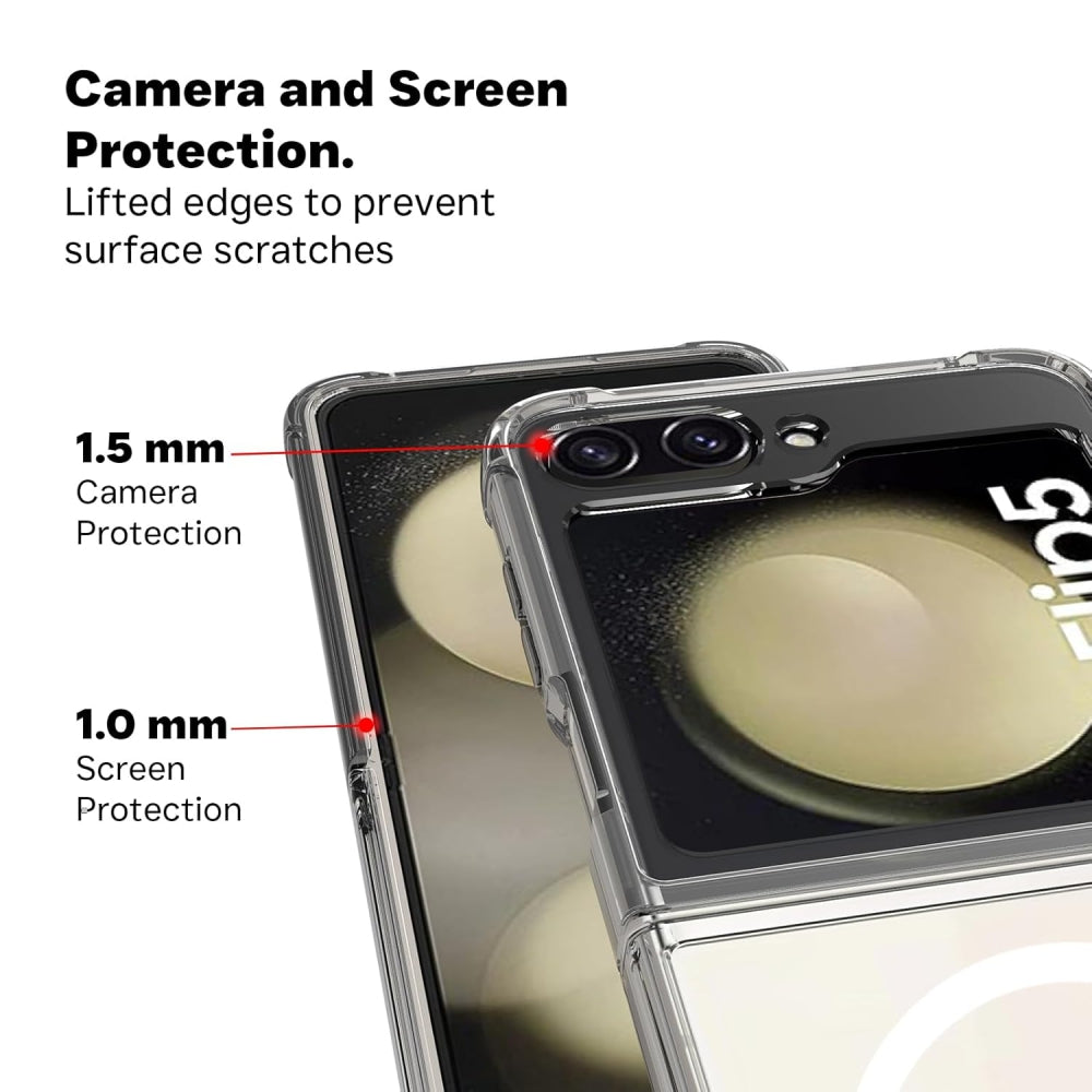 Magsafe Clear Case For Samsung Z Flip5