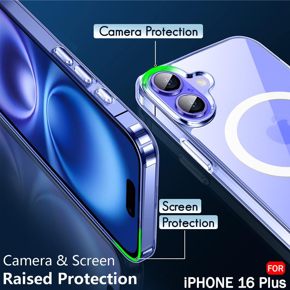 Magsafe Clear Case For Apple iphone 16 Plus