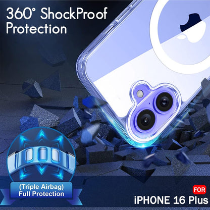 Magsafe Clear Case For Apple iphone 16 Plus