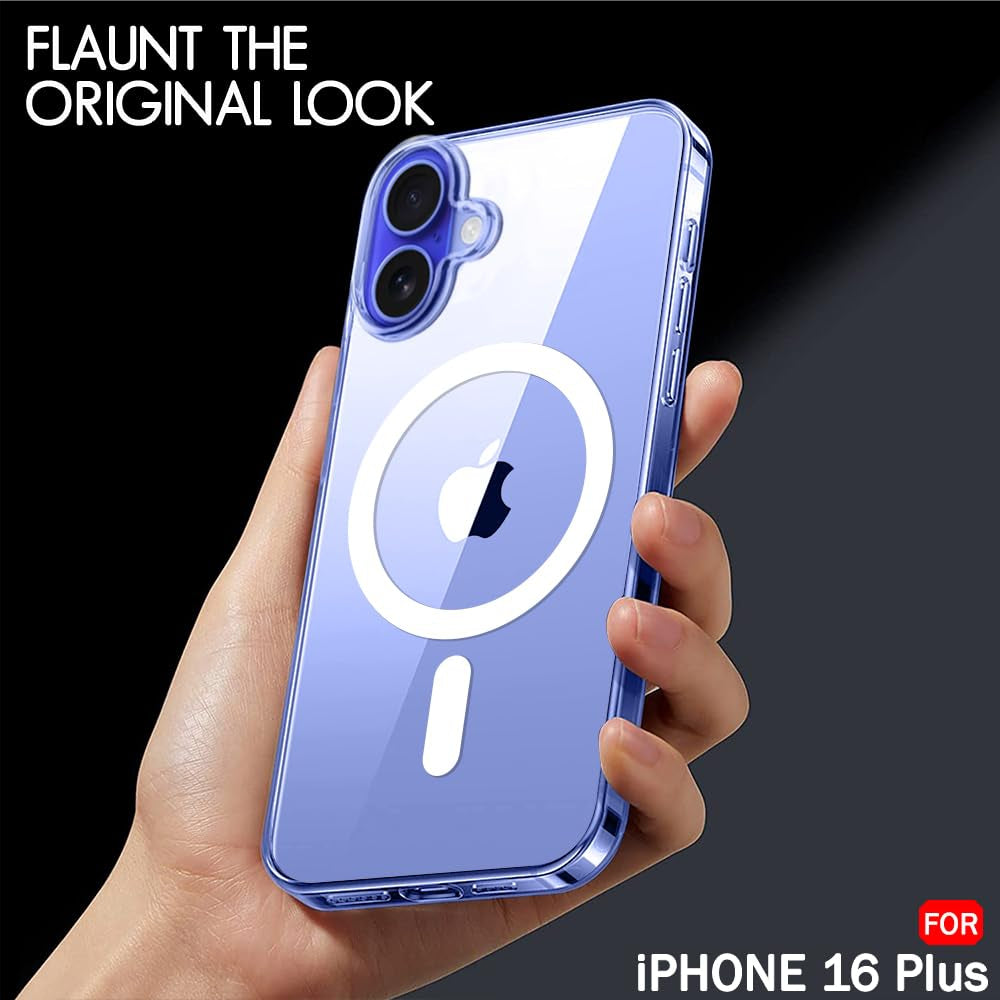 Magsafe Clear Case For Apple iphone 16 Plus