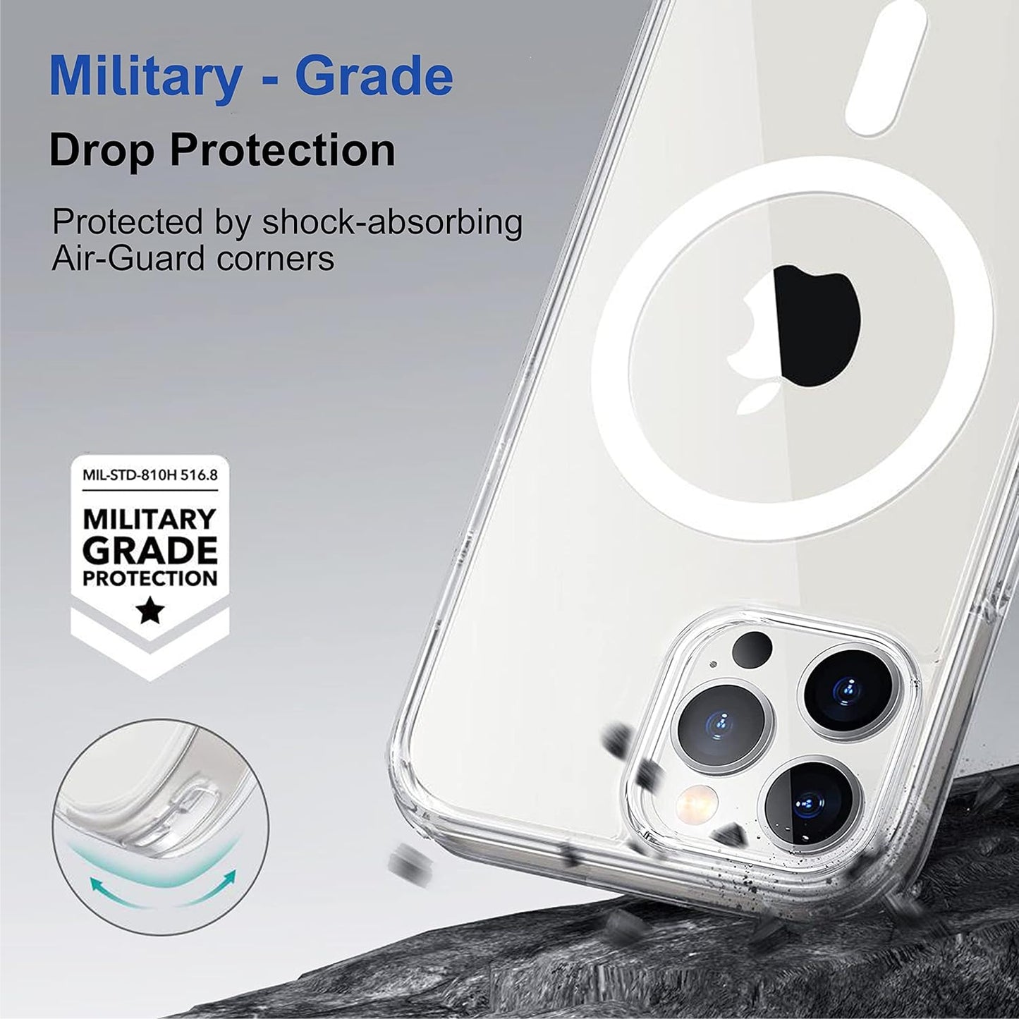 Magsafe Clear Case For Apple iphone 12 Pro