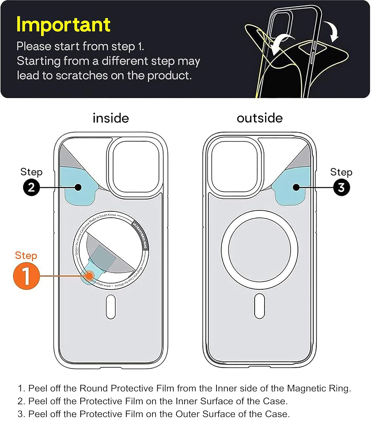 Magsafe Clear Case For Apple iphone 12 Pro