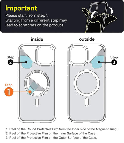 Magsafe Clear Case For Apple iphone 12 Pro