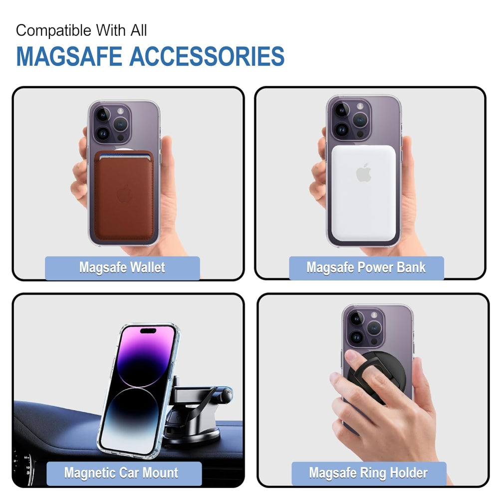 Magsafe Clear Case For Apple iphone 14 Pro Max