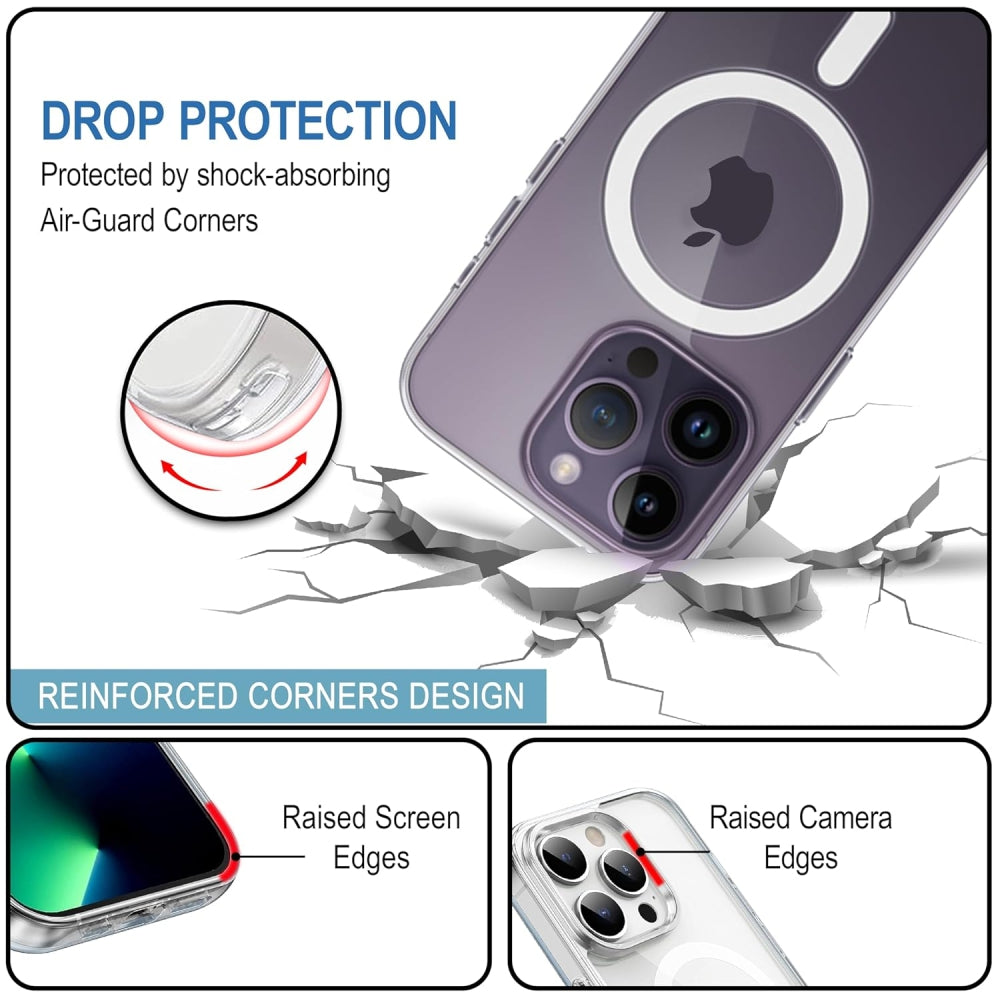 Magsafe Clear Case For Apple iphone 14 Pro Max