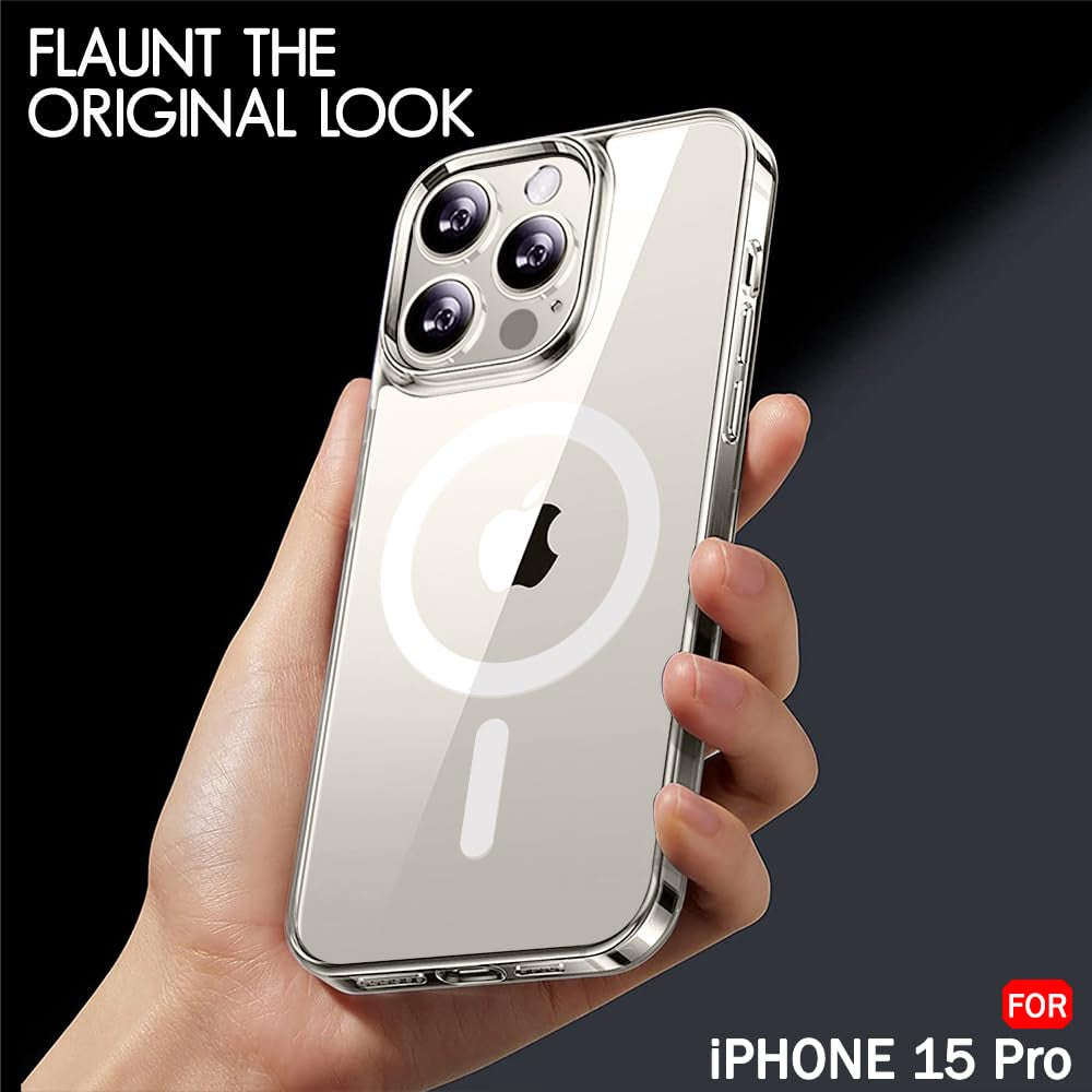 Magsafe Clear Case For Apple iphone 15 Pro