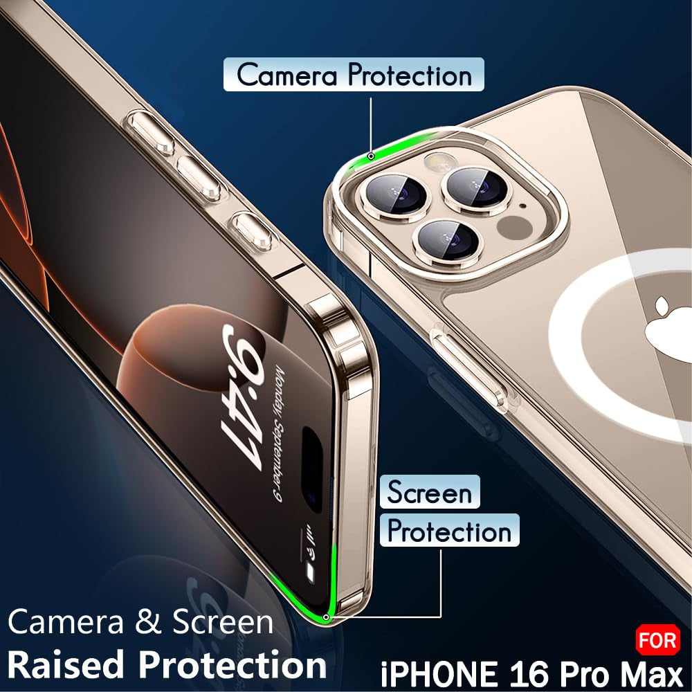 Magsafe Clear Case For Apple iphone 16 Pro