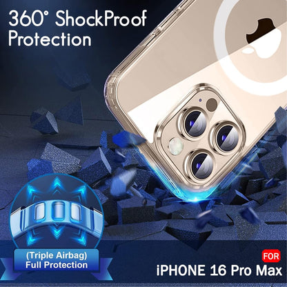 Magsafe Clear Case For Apple iphone 16 Pro