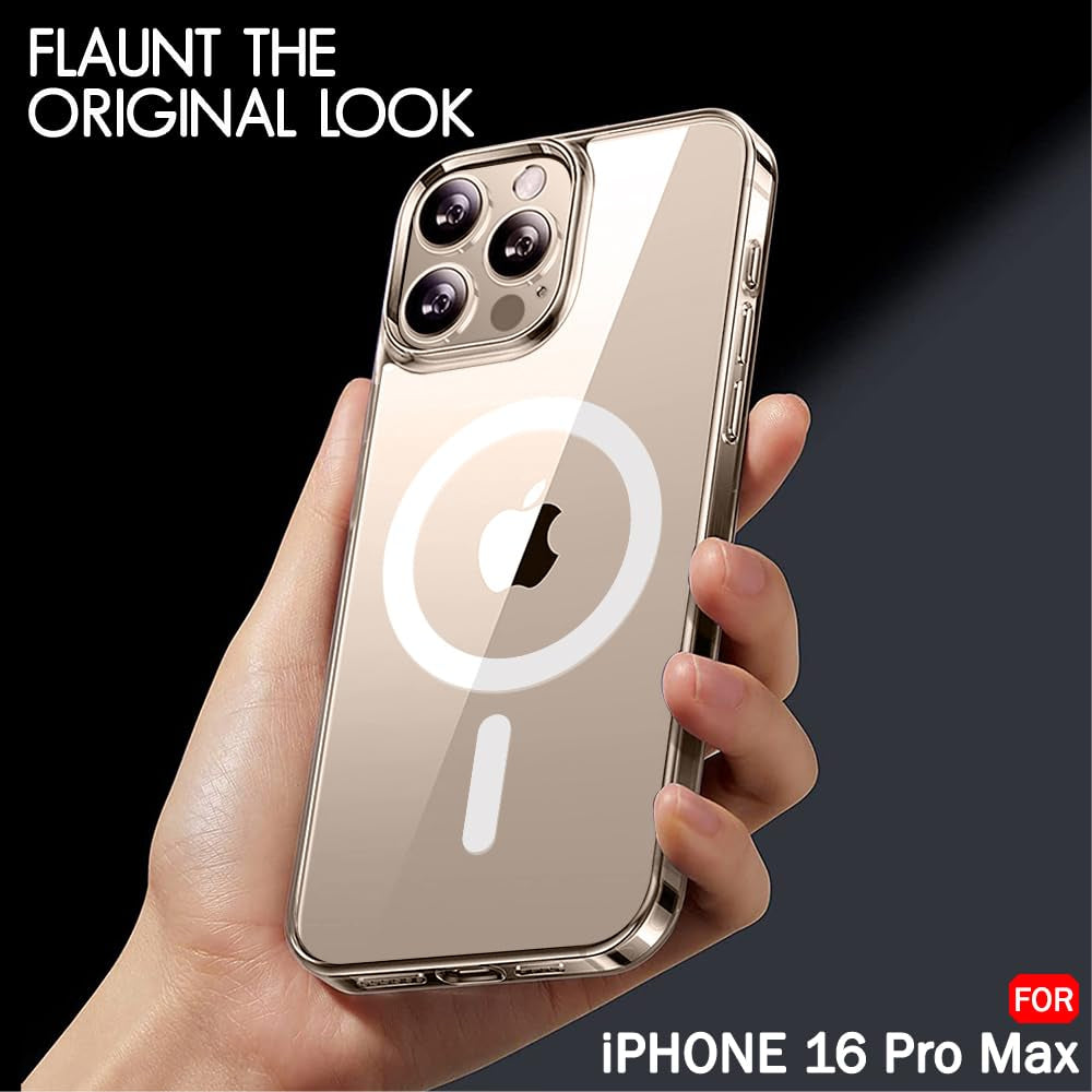 Magsafe Clear Case For Apple iphone 16 Pro Max