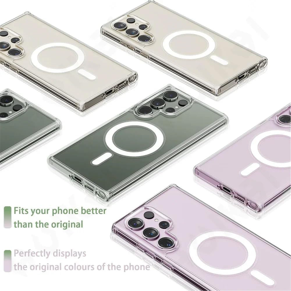 Magsafe Clear Case For Samsung S23 Ultra