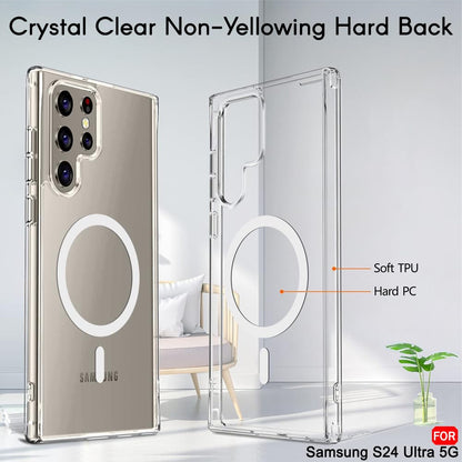 Magsafe Clear Case For Samsung S24 Ultra