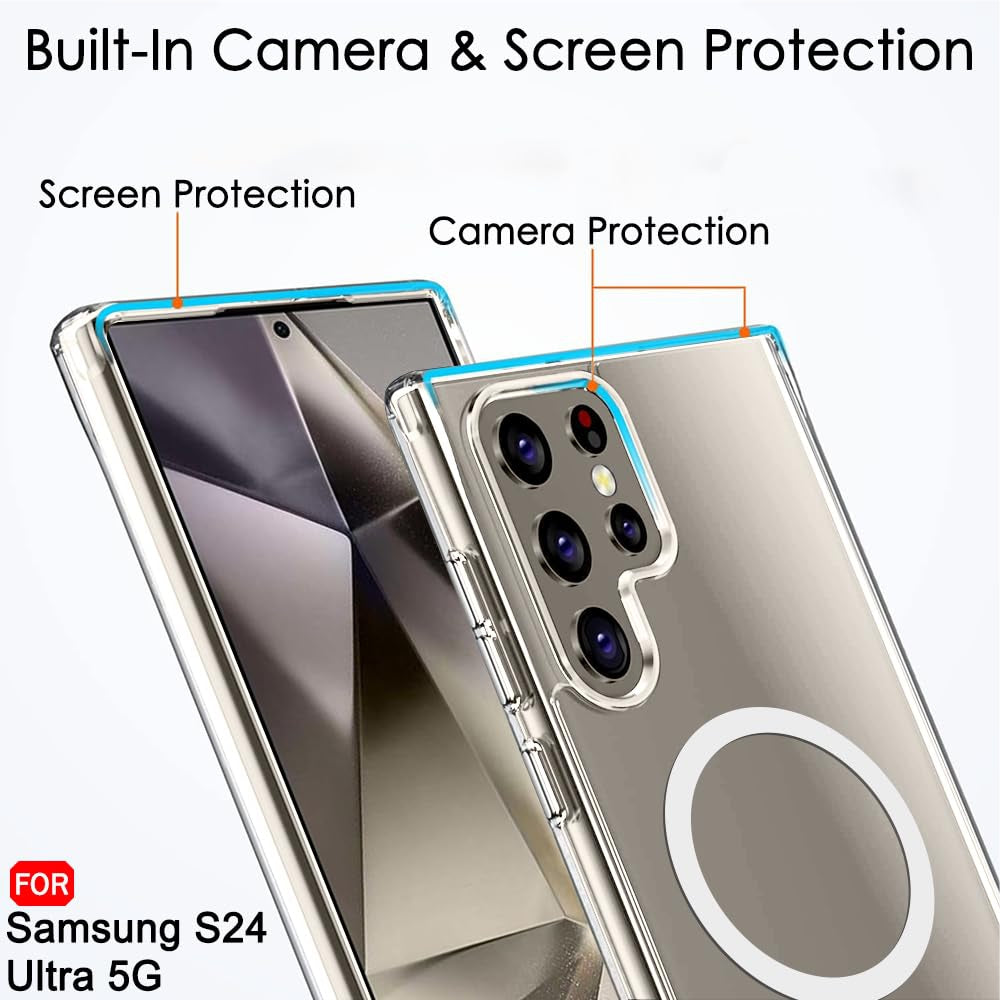 Magsafe Clear Case For Samsung S24 Ultra