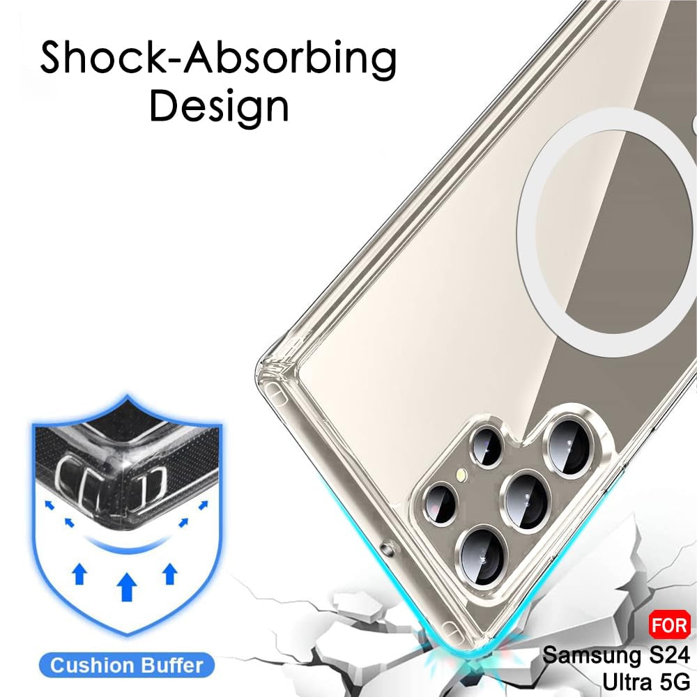 Magsafe Clear Case For Samsung S24 Ultra