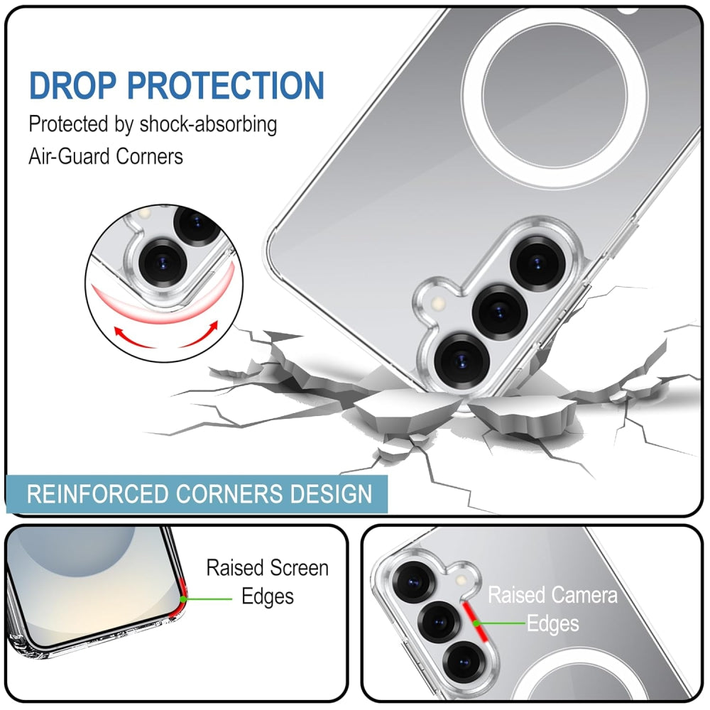 Magsafe Clear Case For Samsung S25 Plus