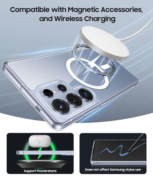 Magsafe Clear Case For Samsung S25 Ultra