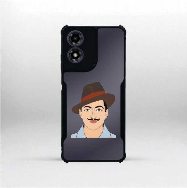 ivogue Bhagat Singh Mobile Cover For Motorola G04S