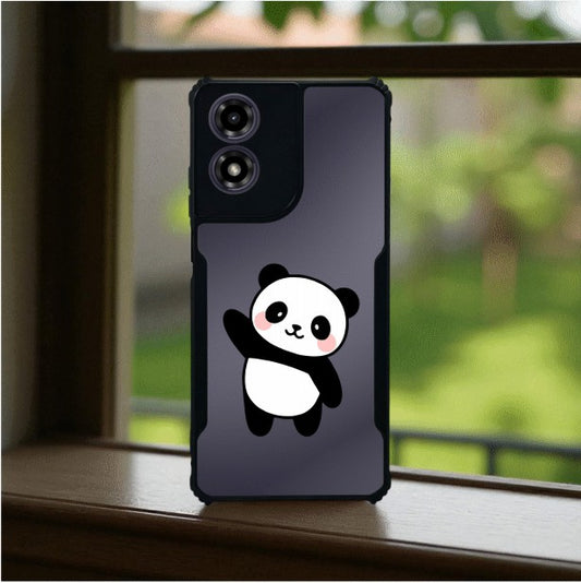 ivogue Panda Mobile Cover For Motorola G04S