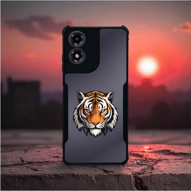 ivogue Tiger Mobile Cover For Motorola G04S