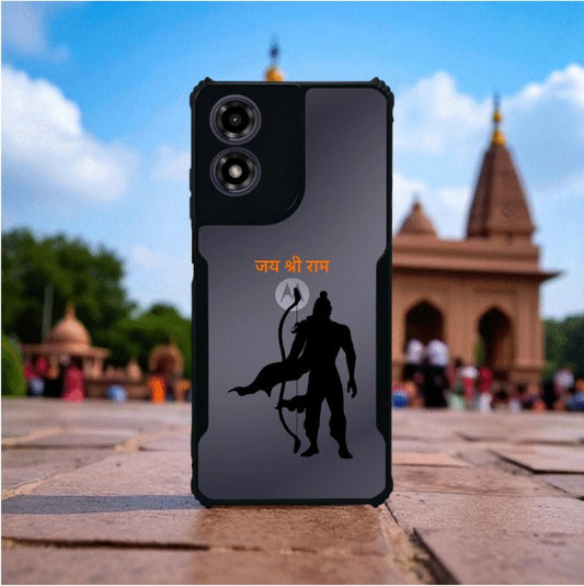 ivogue Jai Shree Ram Mobile Cover For Motorola G04S