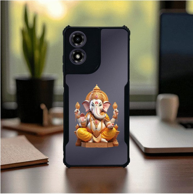 ivogue Ganesha Mobile Cover For Motorola G04S