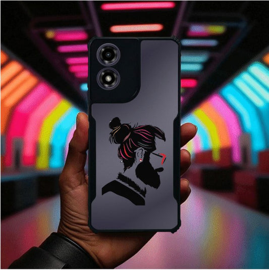 ivogue Men's Style Mobile Cover For Motorola G04S