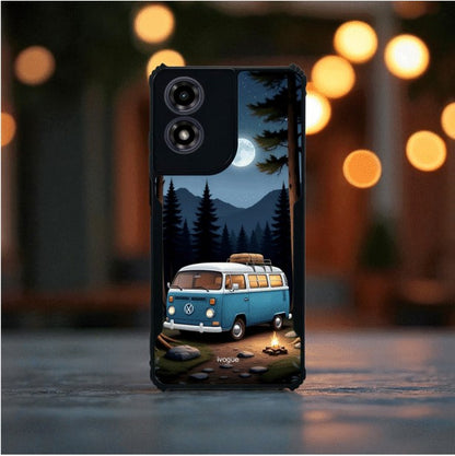 ivogue Moonlight Camp Mobile Cover For Motorola G04S