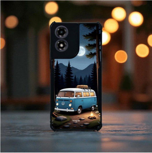 ivogue Moonlight Camp Mobile Cover For Motorola G04S