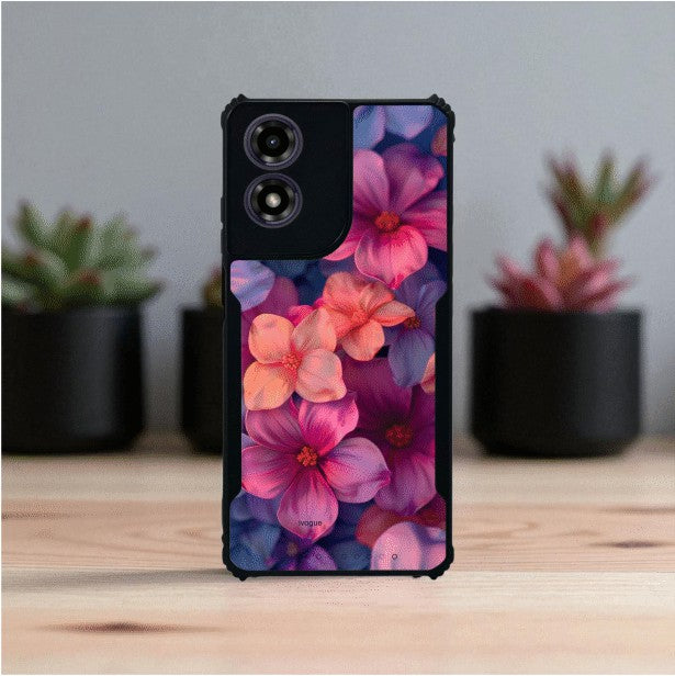 ivogue Glow Garden Mobile Cover For Motorola G04