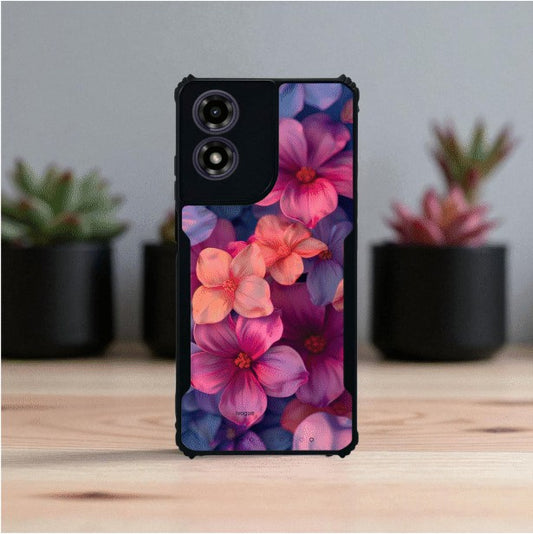 ivogue Glow Garden Mobile Cover For Motorola G04S