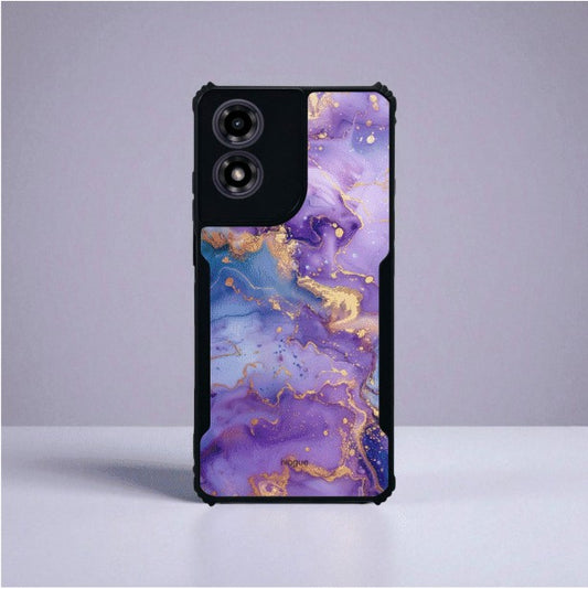 ivogue Lavender Luxe Mobile Cover For Motorola G04S