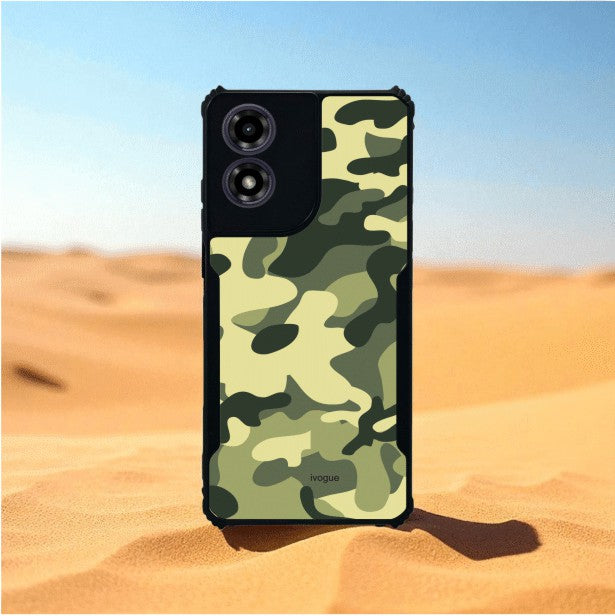 ivogue Army Vibe Mobile Cover For Motorola G04S