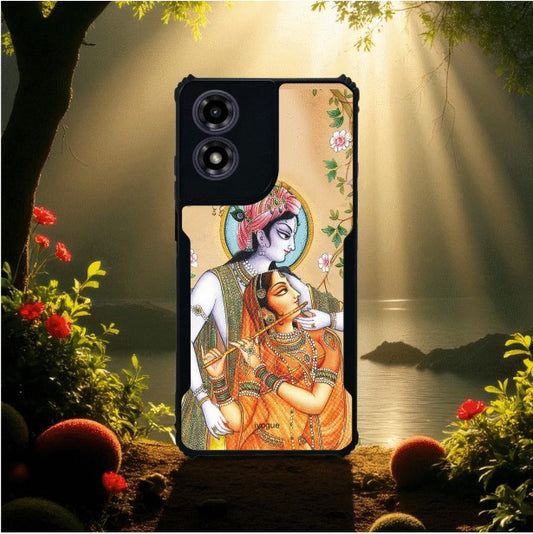 ivogue Radha Madhav Mobile Cover For Motorola G04S