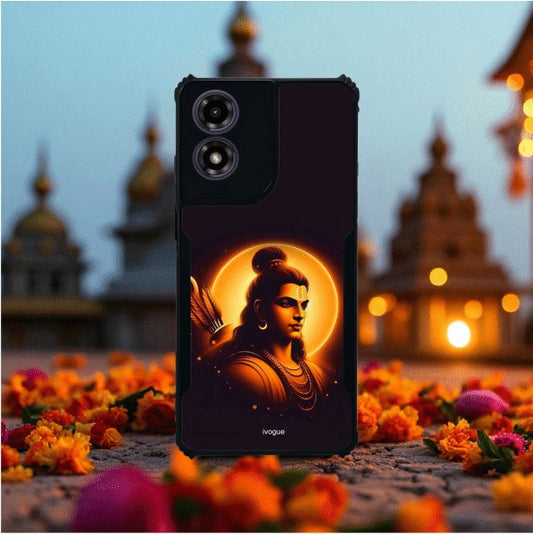 ivogue Veer Shri Ram Mobile Cover For Motorola G04S